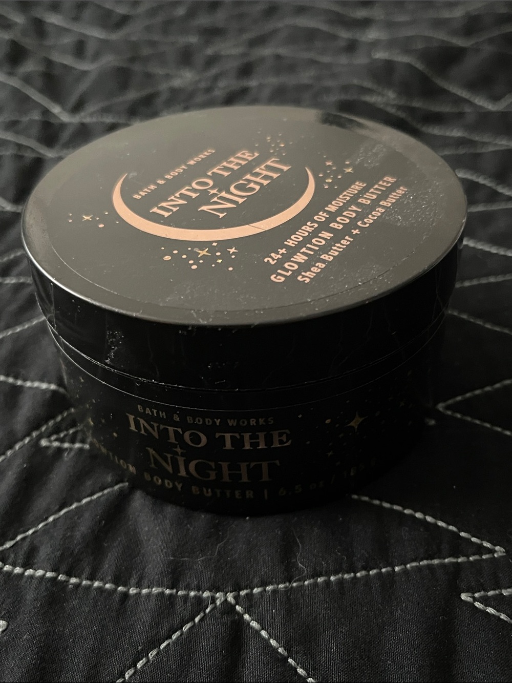 Bath & Body Works Into The Night Body Butter - Black & Gold
